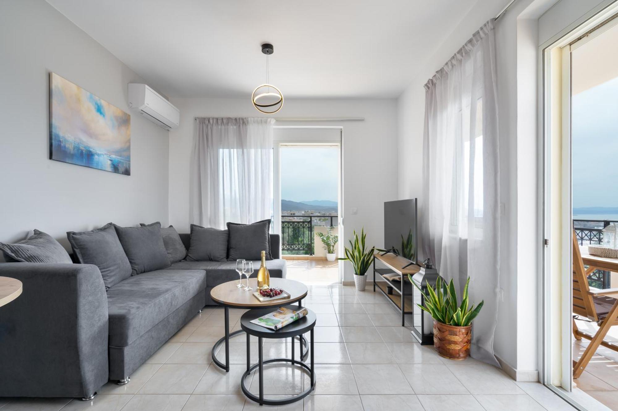 Villa Aelia Sea View à La Canée Extérieur photo